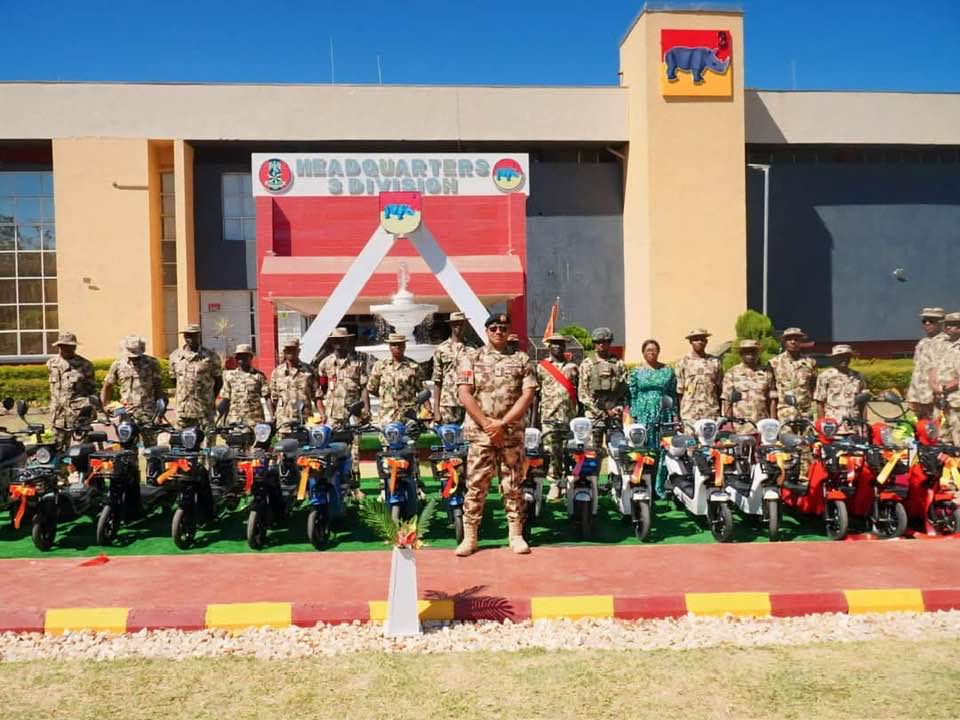 Nigerian Army Honors Outstanding Soldiers with Electric Motorcycles