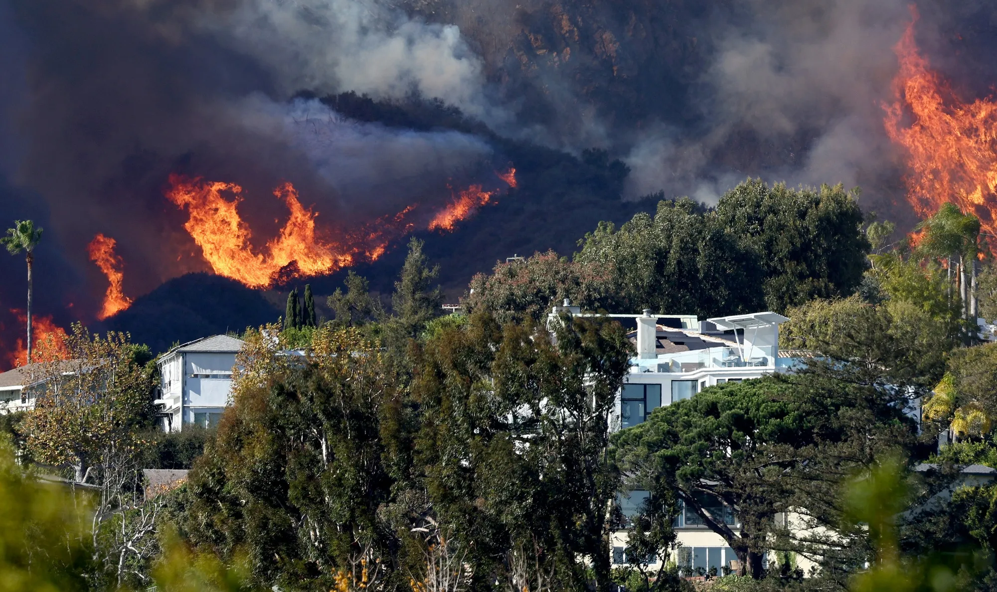 Los Angeles Wildfires: Five Killed as Blaze Sweeps Through California