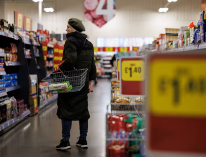 UK Inflation Drops, Easing Some Pressure on Government