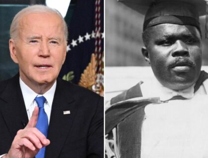Joe Biden Pardons Civil Rights Leader Marcus Garvey and Four Others on His Last Day in Office