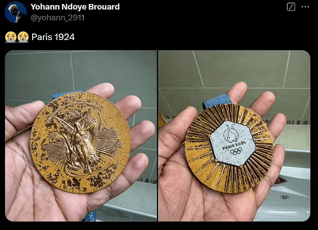 Over 100 Olympic Athletes 'Return Their Paris 2024 Medals' Due to Quality Issues