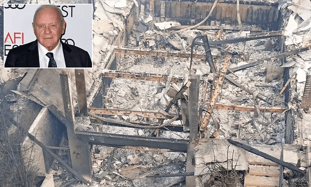 Anthony Hopkins' $6M California Home Destroyed in LA Fire