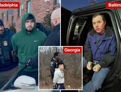 308 Illegal Immigrants Arrested on President Trump’s First Day in Office