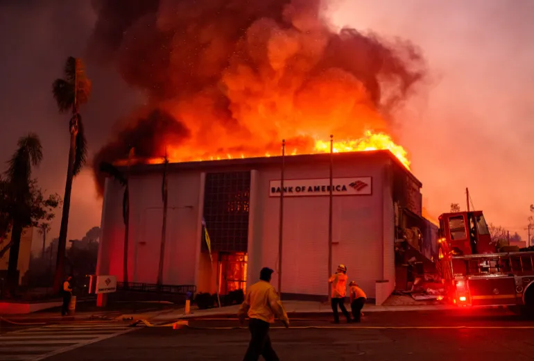 Los Angeles Wildfires: Five Killed as Blaze Sweeps Through California