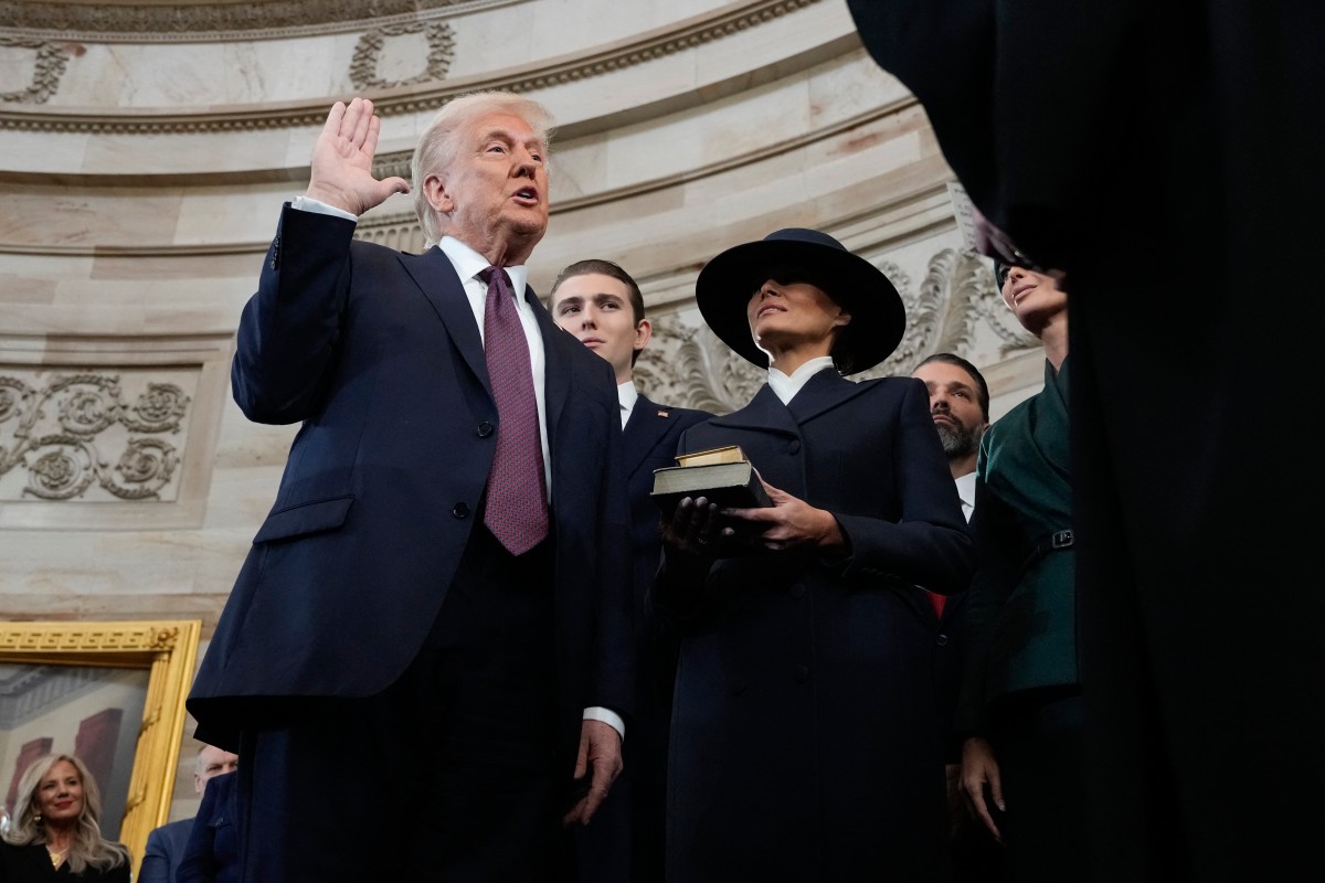 Donald Trump Sworn In as 47th President of the United States