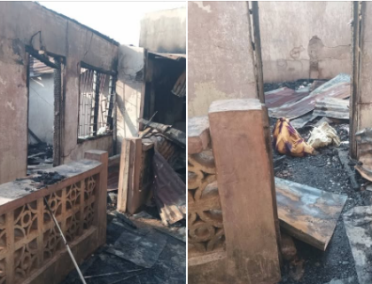 Two Siblings Locked Inside by Mother Burn to Death in Ondo House Fire