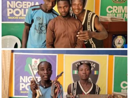 Police Arrest Suspected Armed Robbers in Bauchi