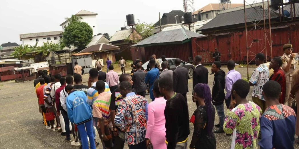 Immigration Arrests 90 Foreign Nationals for Cybercrime in Rivers