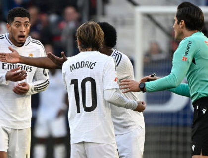 Real Madrid’s Jude Bellingham Receives 2-Game Ban as Red Card Stands