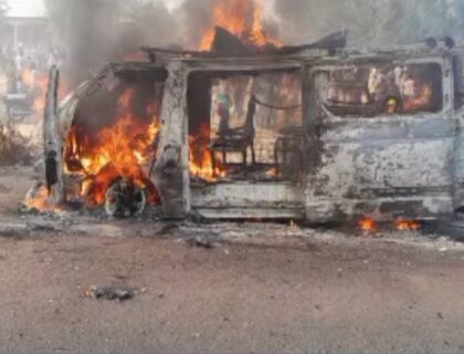 4 Dead, 10 Hospitalized After Bus Catches Fire in Jigawa
