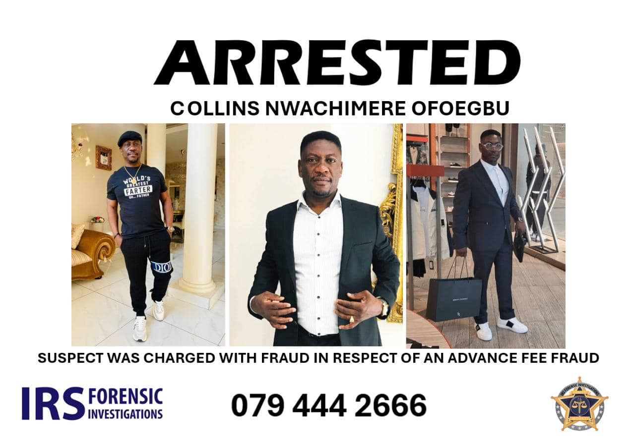 Nigerian Man Arrested in South Africa for Multi-Million Dollar Fraud Scheme