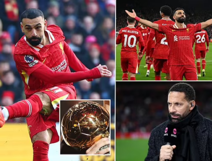Rio Ferdinand Backs Mo Salah as Frontrunner for 2025 Ballon d’Or