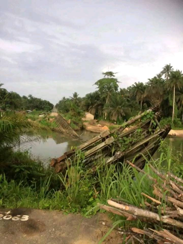 Residents Lament as Collapsed Bridge Kills Three in Akwa Ibom