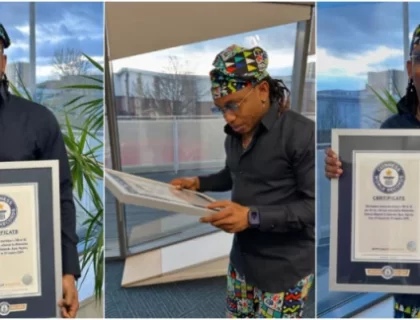 Nigerian Breaks Guinness World Record for Longest Sewing Marathon