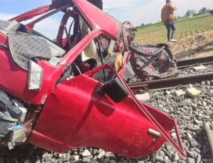 Ten Dead After Train Collides with Minibus Carrying Children from Nursery School