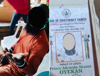 Man Arrested in Lagos for Scamming Women with Fake Identity
