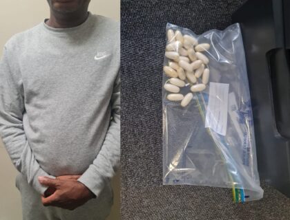 Nigerian Man Arrested at South African Airport for Smuggling Cocaine Pellets in Stomach