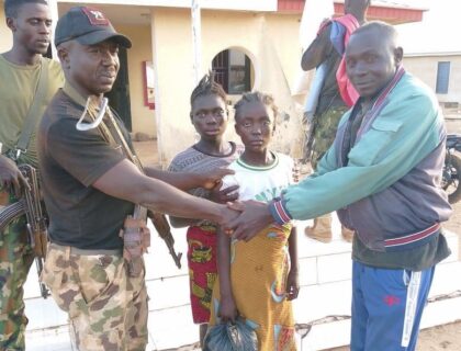 Troops Rescue Two Kidnapped Girls in Plateau State