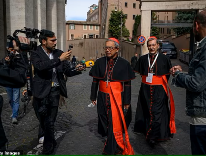 Cardinals Arrive in Rome Ahead of Conclave to Elect New Pope