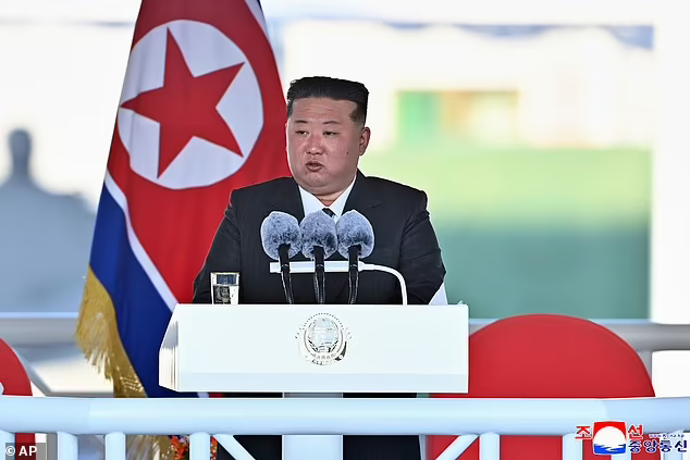 Kim Jong-un’s New North Korean Warship Capsizes And Sinks In His Presence
