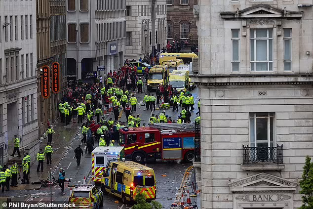 Tragedy Strikes Liverpool Victory Parade as Car Ploughs into Celebrating Crowd, Injuring Dozens
