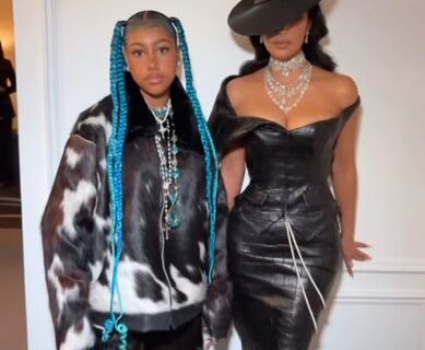 North West Stuns At Met Gala Alongside Mother Kim Kardashian