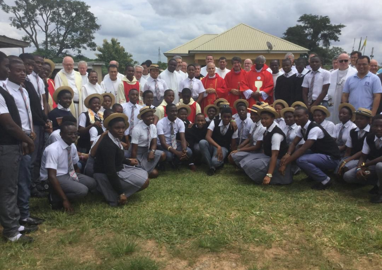Nigerians Unearth Old Photo of New Pope During Visit to Nigeria