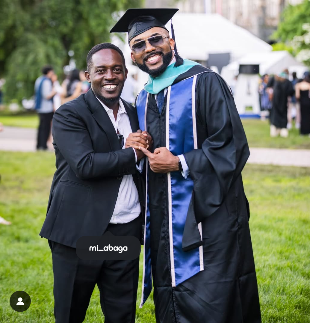 Singer Banky W Shares Photos From Graduation Ceremony At Georgetown University, U.S.
