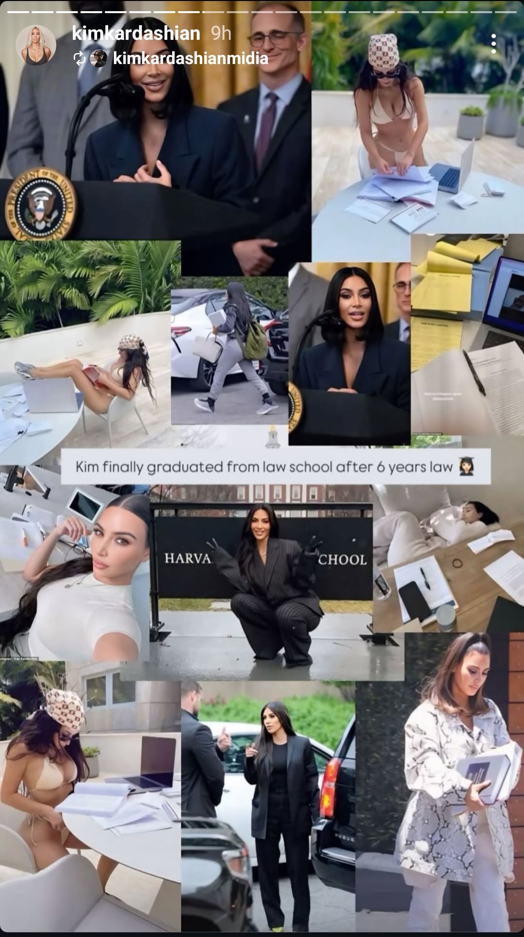 Kim Kardashian Graduates From Law School After Six Years Of Study
