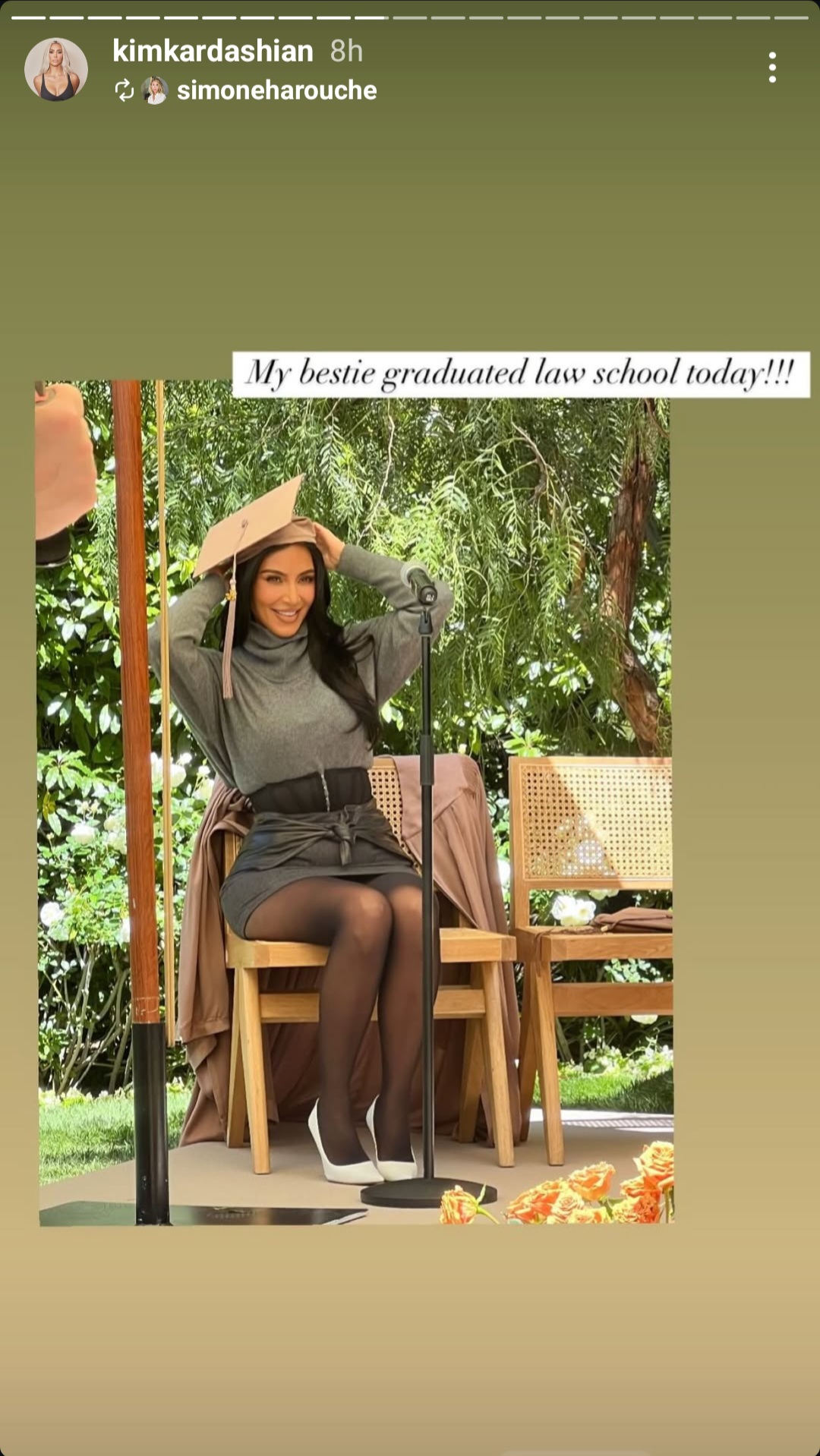 Kim Kardashian Graduates From Law School After Six Years Of Study

