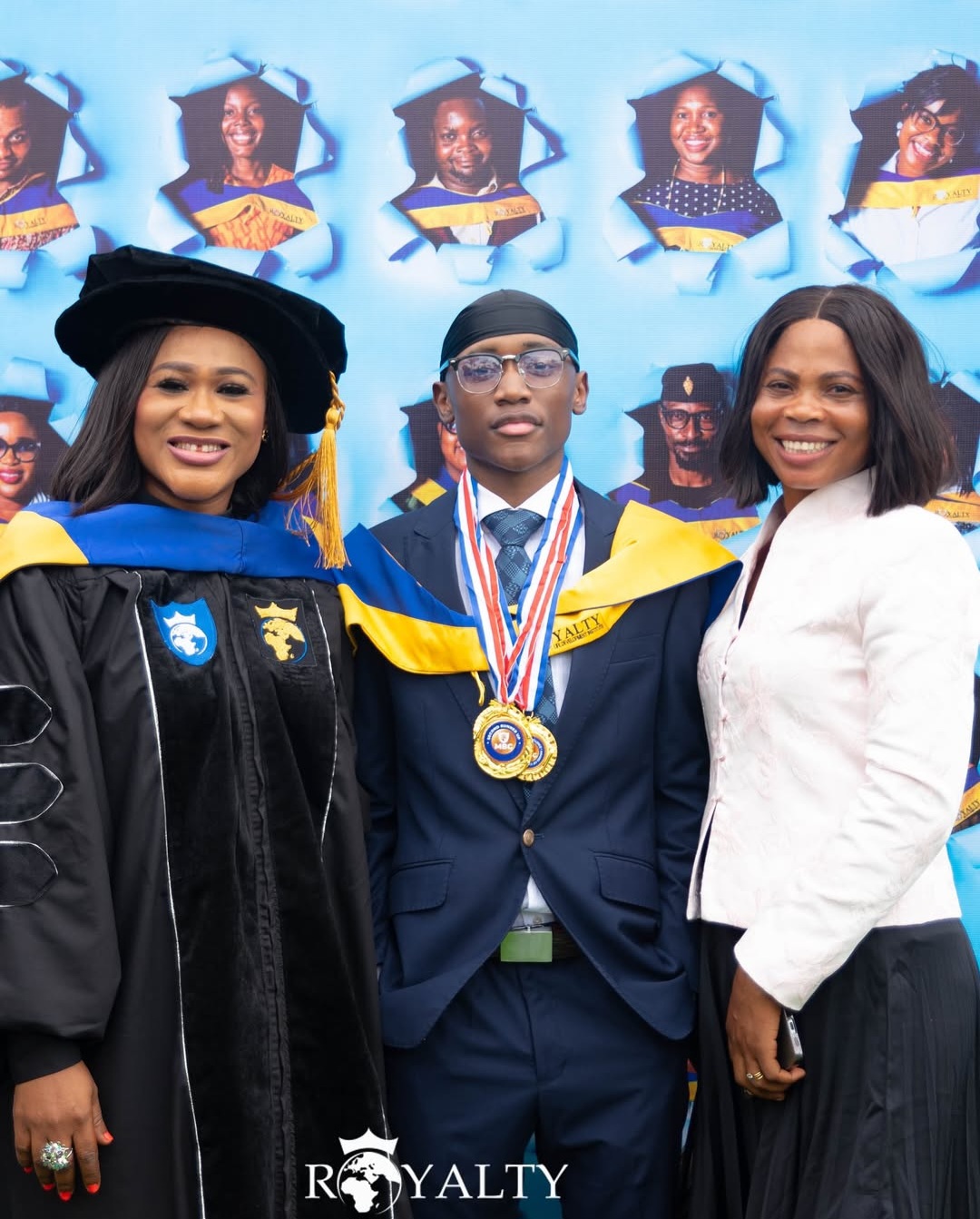 Nino Idibia, Son Of 2Baba, Graduates Top Of Class From Maturity Bible Course