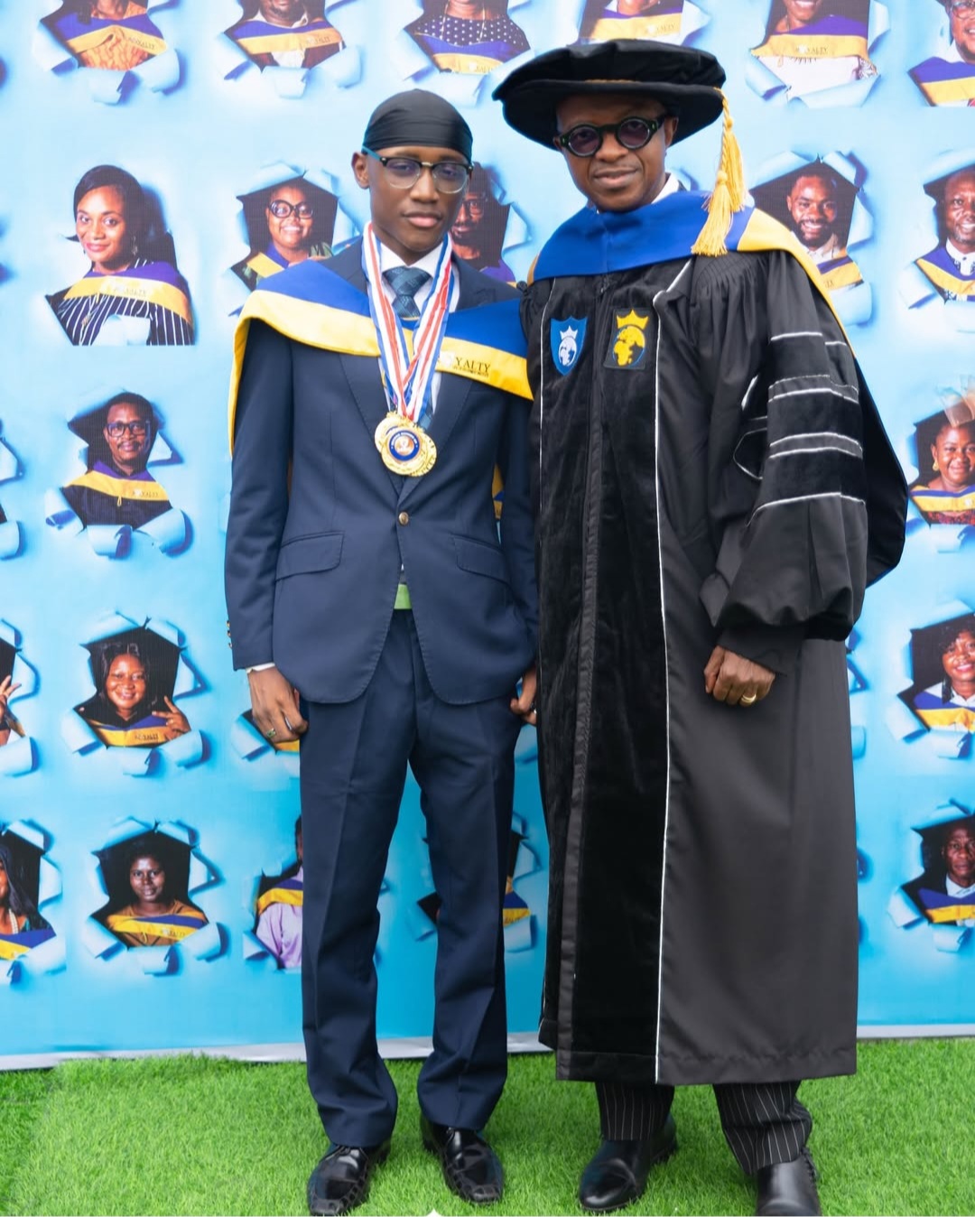 Nino Idibia, Son Of 2Baba, Graduates Top Of Class From Maturity Bible Course
