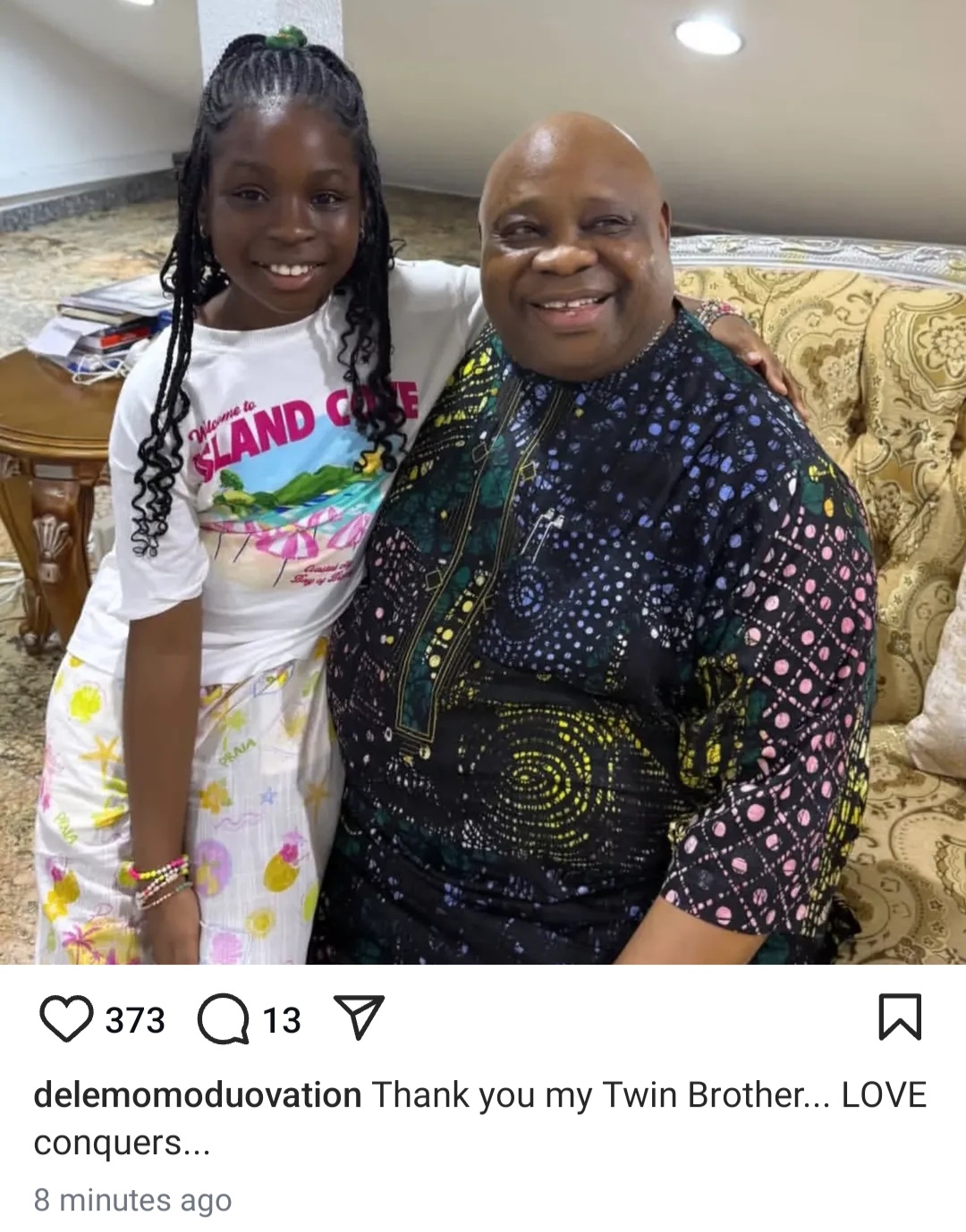 Dele Momodu Thanks Gov. Adeleke as Davido Reunites With Daughter Imade, Says “Love Conquers”
