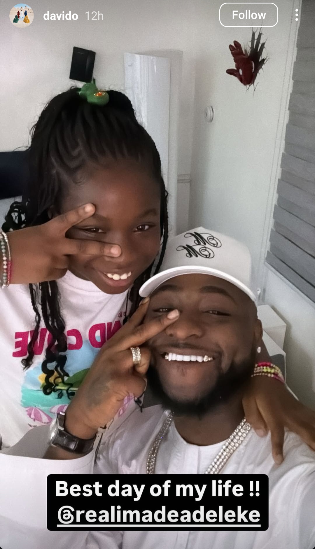 Dele Momodu Thanks Gov. Adeleke as Davido Reunites With Daughter Imade, Says “Love Conquers”
