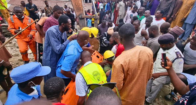 One Dead, Three Injured In Lagos Building Collapse