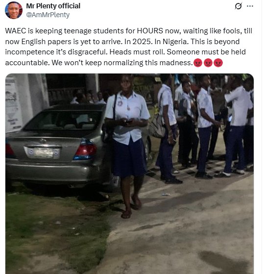 Students Write WAEC Amid Blackout and Insecurity, Sparking Outrage

