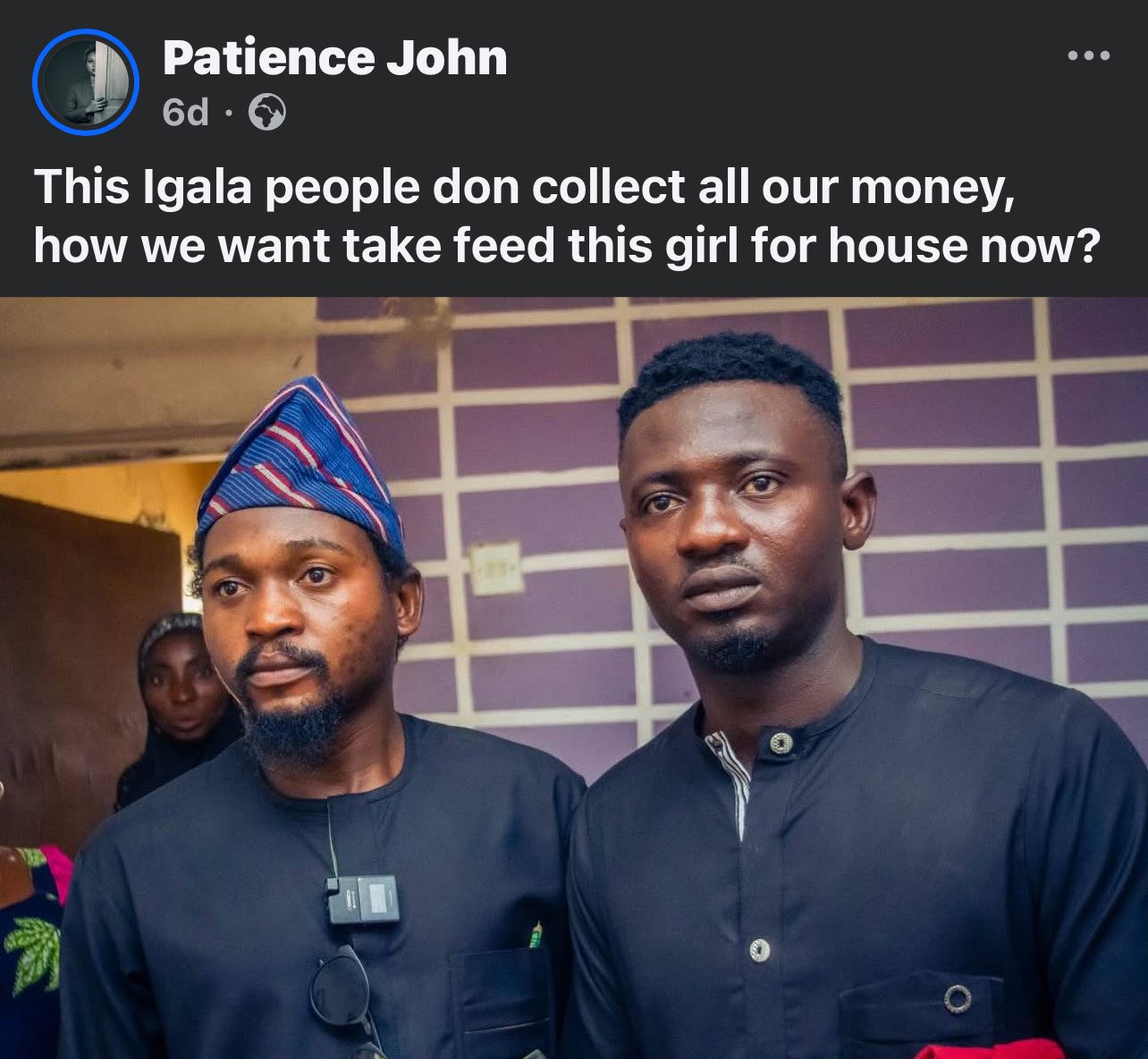 Nigerian Woman Posts Wedding Photos With Witty Captions That Perfectly Match Her Expressions

