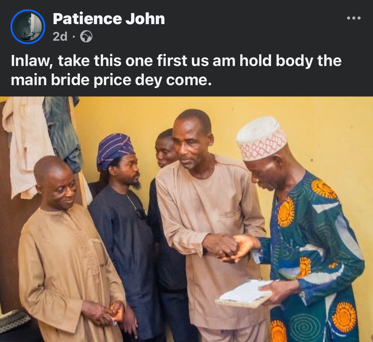 Nigerian Woman Posts Wedding Photos With Witty Captions That Perfectly Match Her Expressions
