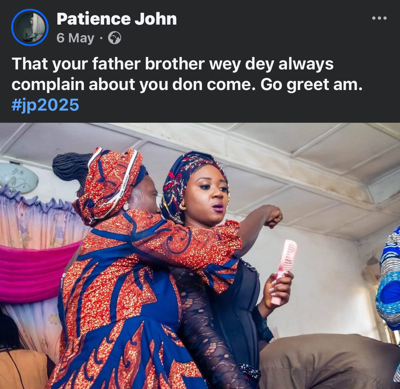 Nigerian Woman Posts Wedding Photos With Witty Captions That Perfectly Match Her Expressions
