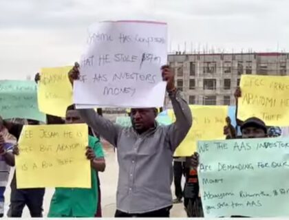 “Jesam Is Innocent!” Huge Rally Rocks Abuja Over Afriq Arbitrage Allegations