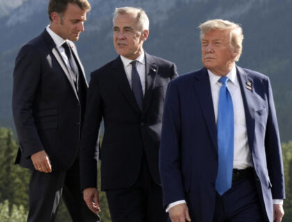 ‘Not About Ceasefire’ – Trump Snubs Macron Following Early G7 Departure