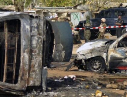 Nine Feared Dead, Several Injured As Bomb Explodes At Borno Bus