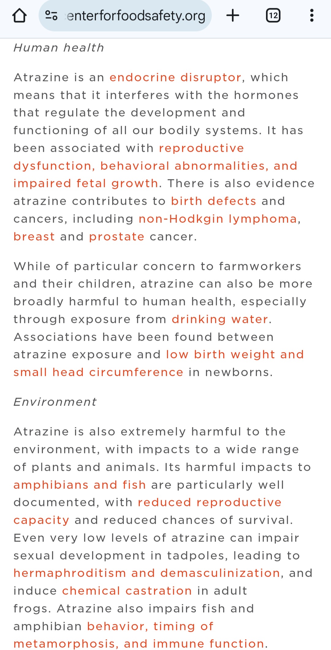 Banned Herbicide Linked To Male Feminization Found In Nigerian Markets – Centre For Food Safety And Agricultural Research Raises Alarm
