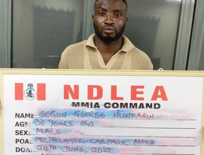 NDLEA Nabs Ex-Footballer, Businessmen, and International Traffickers in Major Drug Busts Across Nigeria