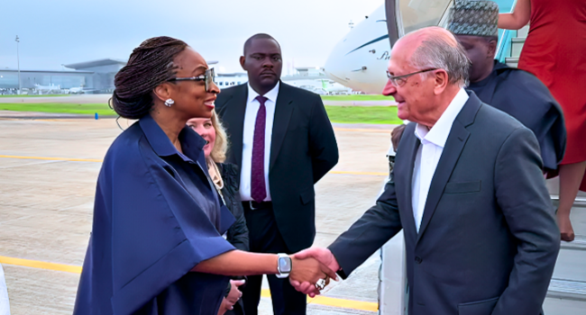 Brazilian Vice President Arrives In Nigeria For Strategic Dialogue
