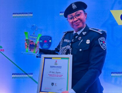 FCT Police Spokesperson SP Josephine Adeh Honoured with Best Police PRO Award at 2025 Nigerian Police Awards