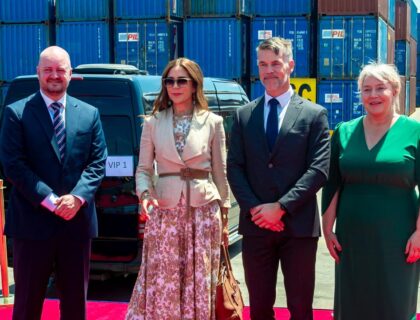 Queen Mary of Denmark Visits APM Terminals Apapa