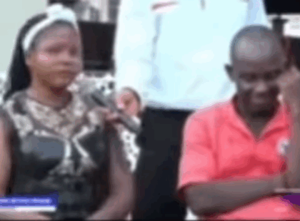 Nigerian Woman Confronts Husband Before Pastor and Church Over Lack of Romance and Filthy Habit
