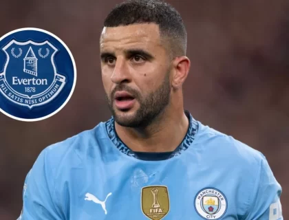 Manchester City Defender Kyle Walker Poised To Join Everton