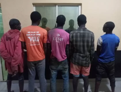 Six Arrested for Illegal Waste Dumping on Old Abeokuta Expressway